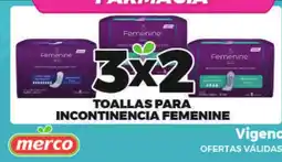 Merco Femenine toallas para incontinencia femenine oferta