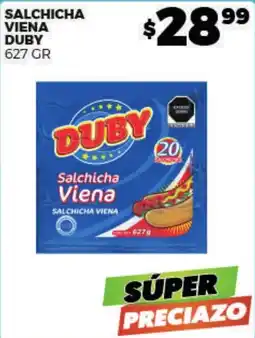 Merco Duby Salchicha Viena oferta