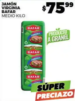 Merco Bafar jamón virginia oferta