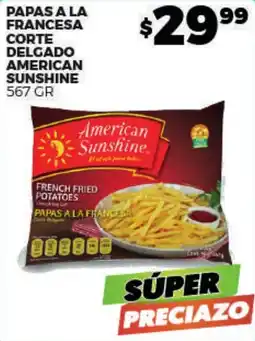 Merco American Sunshine papas a la francesa corte delgado oferta