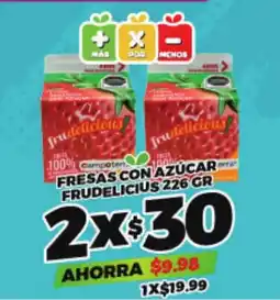 Merco Frudelicius fresas con azúcar oferta