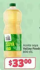 Soriana Híper Valley foods - aceite soya oferta