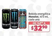 Soriana Híper Monster - bebida energética oferta
