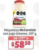 Soriana Híper Mccormick - mayonesa con jugo limones oferta