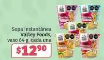 Soriana Híper Valley foods - sopa instantánea oferta