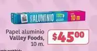 Soriana Híper Valley foods - papel aluminio oferta