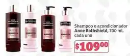 Soriana Híper Shampoo o acondicionador oferta