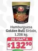 Soriana Híper Golden bull - hamburguesa sirloin oferta