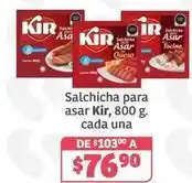 Soriana Híper Kir - salchicha para asar oferta