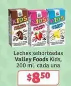 Soriana Híper Valley foods - leches saborizadas oferta
