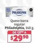 Soriana Híper Philadelphia - queso barra regular oferta