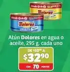 Soriana Híper Dolores - atún en agua o aceite oferta