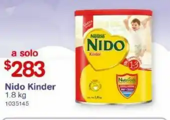 Farmacias Benavides Nido kinder 1.8kg oferta