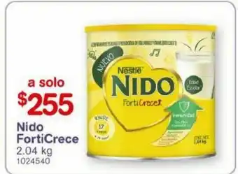 Farmacias Benavides Nido forticrece 2.04kg oferta