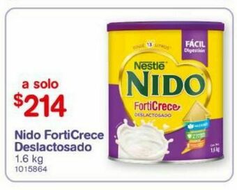 Farmacias Benavides Nido forticrece deslactosado 1.6kg oferta