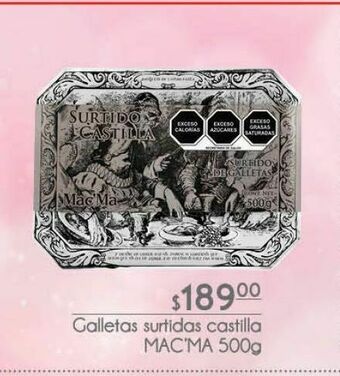 Fresko Galletas mac'ma oferta