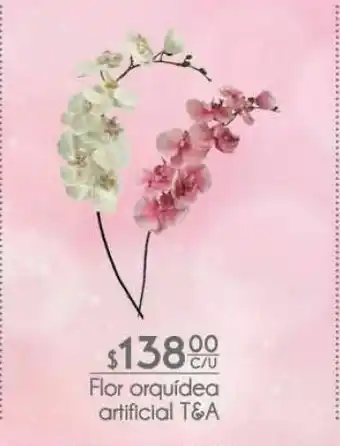 Fresko Flores orquidea artificial oferta