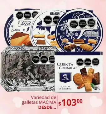 La Comer Galletas mac'ma desde... oferta