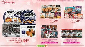 La Comer Galletas oferta