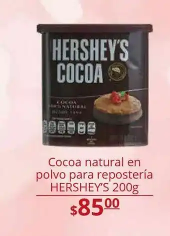 La Comer Cocoa en polvo para reposteria hershey's 200g oferta