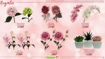 La Comer Flores oferta