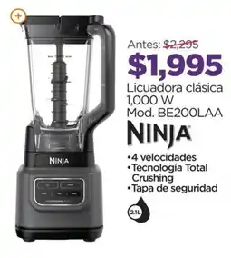 Chedraui Ninja licuadora clásica oferta