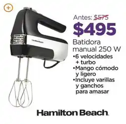 Chedraui Hamilton Beach Batidora manual oferta
