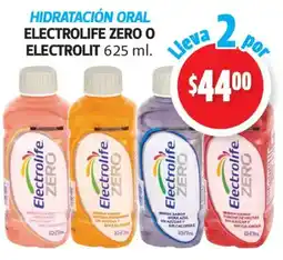 Farmacias Guadalajara Electrolife Zero o Electrolit oferta