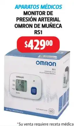 Farmacias Guadalajara omron monitor de presion arterial de muñeca rs1 oferta