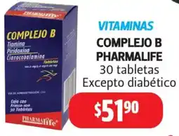 Farmacias Guadalajara Pharmalife complejo b oferta