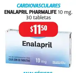 Farmacias Guadalajara Enalapril Pharmalife oferta
