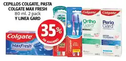 Farmacias Guadalajara Colgate cepillos, pasta colgate max fresh y linea gard oferta