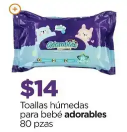 Chedraui adorables toallas húmedas para bebé oferta