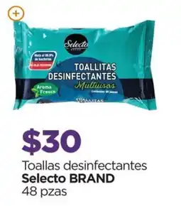 Chedraui Selecto BRAND Toallitas desinfectantes oferta