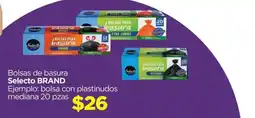 Chedraui Selecto BRAND Bolsas para basura oferta
