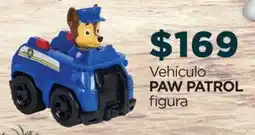 Chedraui Paw Patrol vehículo figura oferta