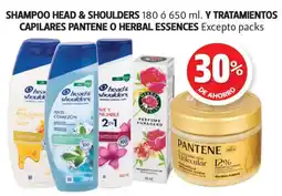 Farmacias Guadalajara Shampoo head & shoulders y tratamientos capilares pantene o herbal essences oferta