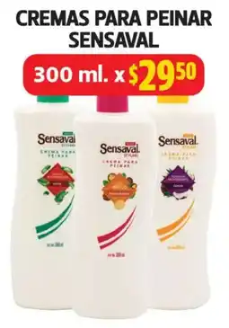 Farmacias Guadalajara Sensavall cremas para peinar oferta