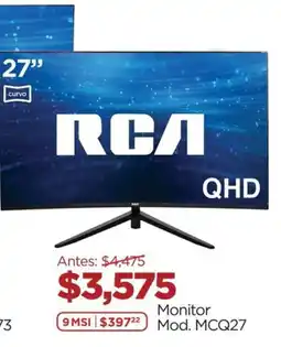 Chedraui Rca monitor oferta