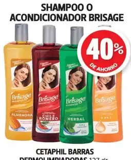 Farmacias Guadalajara Brisage shampoo o acondicionador oferta