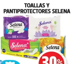 Farmacias Guadalajara Selena toallas y pantiprotectores oferta