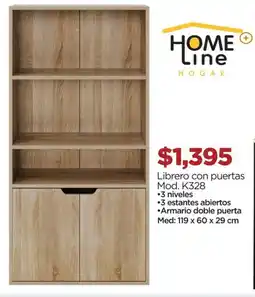 Chedraui Librero con puertas oferta