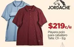 Chedraui Jordache playera polo para caballero oferta