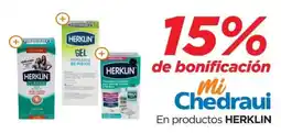 Chedraui En productos HERKLIN oferta