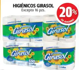 Farmacias Guadalajara Girasol Higiénicos oferta