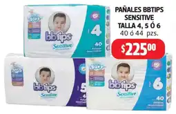 Farmacias Guadalajara bbtips pañales sensitive oferta