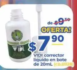 Super Gutiérrez vidi corrector liquido oferta
