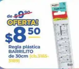 Super Gutiérrez Barrilito regla plastica oferta