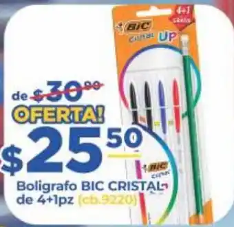 Boligrafo BIC CRISTAL