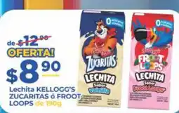 Super Gutiérrez Lechita KELLOGG'S ZUCARITAS ó FROOT LOOPS oferta